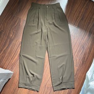 Tailored, wide leg pants